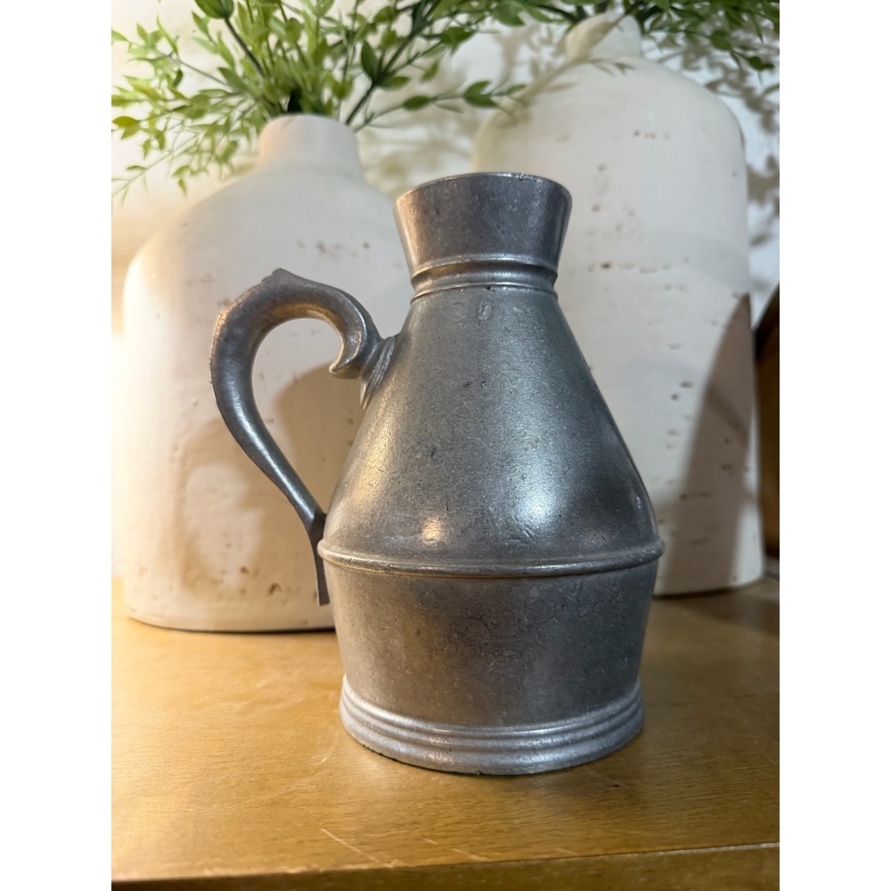 Wilton‎ Pewter Pitcher Jug Small Vintage Collectible